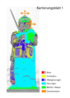 digitale Zustands-/Schadenskartierung